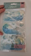 RARE JOLEE’S VELLUM WAVES BUBBLES BEACH COASTAL TRAVEL SCRAPBOOKING STICKERS