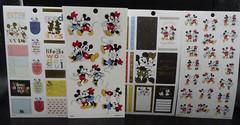 Lot of 13 Happy Planner Disney Mickey & Minnie Mouse Sticker Sheets / New