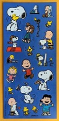 Charles M. Schulz Peanuts Characters Snoopy Sticker Sheet
