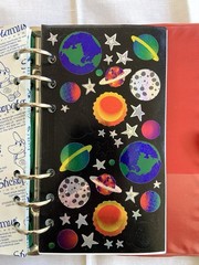 Stickopotamus Sticker 6-Ring Binder Album With 24 Stickers Pages