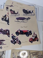 Upper Deck Accent Catalog collage pages great for crafts scrapbooking junk journ