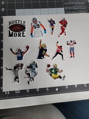 ASST FOOTBALL FOOTBALL STICKERS (SP6) ST4