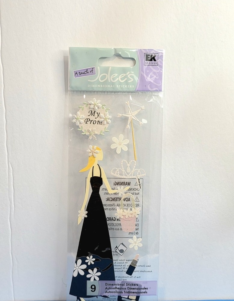 FREE SHIP Jolee’s HER PROM GRADUATION Scrapbook Stickers SCHOOL DAYS TEACHER
