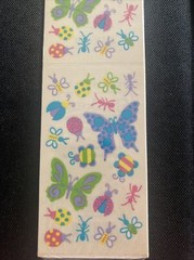 Vtg Frances Meyer Stickers Garden Insects Ladybugs Ants Bug-A-Boo Butterfly Bugs