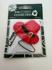 The Card Connection Red Hat Mom Self Adhesive Decorative Element 3D Scrapbooking
