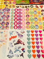 SALE! 979+ STICKERS! Animals Hearts Stars Rainbows Unicorns Princess Superheroes
