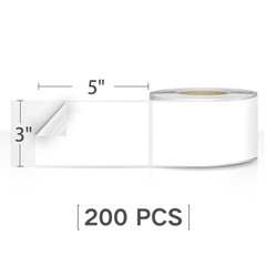 Rectangle Labels Sticker 3×5 Inch Vinyl Floor Stickers Color Coding Name Tags…