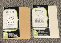 Mixed Brands Paper Craft Lot: Archival Ink, VC-82 Black, Vellum Quotes A2