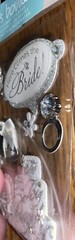 RARE Jolees Here Comes The Bride Bridal Bliss Wedding My Day Flowers Ring Cake