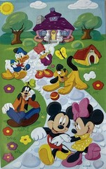 MICKEY & FRIENDS Stickers (22pc)Disney•Minnie•Goofy•Donald Duck•Sun•Card Making•
