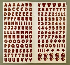 Large Lot of GRANPARENT Stickers, Cut-outs, Rub-ons, Etc. Frances Meyer, Etc