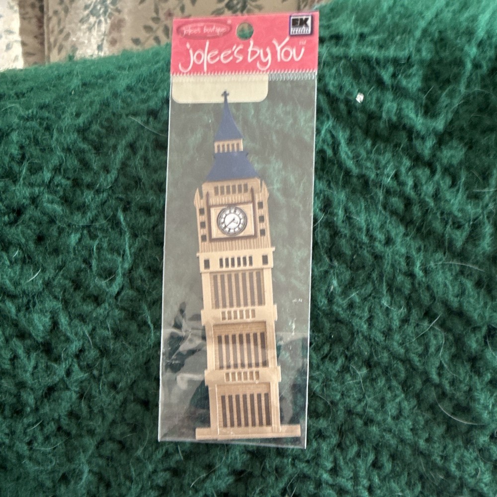 Jolee’s by You Big Ben Clock Tower London Chipboard Embellishment