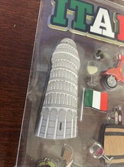 Italy Travel Scrapbooking Stickers 3D Recollections