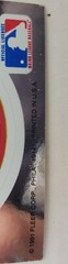 Vtg Fleer Ultra Logo Silver Hologram Stickers Lot 36 Major League Baseball MLB