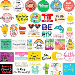 220Pcs Inspirational Christian Stickers, Waterproof Bible Verse Jesus Stickers f