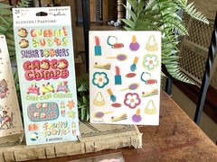 Set of 5 Vintage Girl Power Party Themed Sticker Sheets Beth Balogh AGC Hallmark