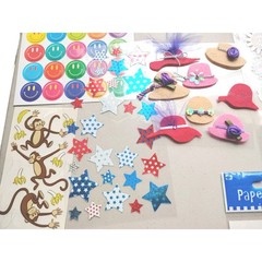 Vintage Stickers & Scrapbooking Lot Mary Engelbreit Partial Paper Bliss Sticko