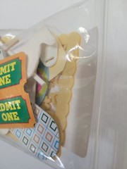 Scrap Book Embellishments Ephemera Bag of Mixed Pieces Ticket Button Ticket