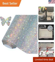 81000 Bling Rhinestone Stickers with Art Deco Leaf Design for Car Decoration