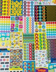 675+ Sticker School Themes SCRATCH N SNIFF Reward Motivate Prize Quotes Phrases
