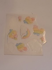 Romantic 1980’s Vtg Stickers Mixed Lot of 72 Current Hallmark SJB Kilban Cat