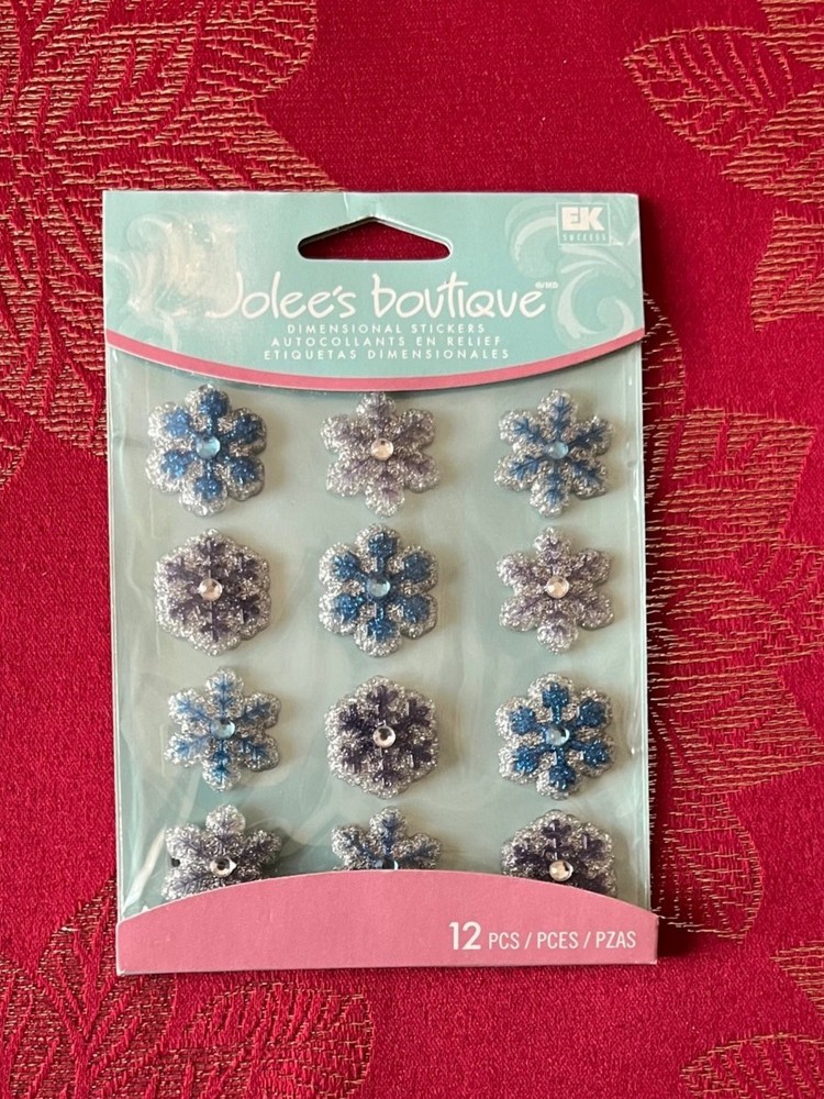 YOU CHOOSE – CHRISTMAS RARE JOLEE’S 3D STICKERS – LAST ONES