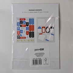 Pen+Gear Planner Stickers Set 4 Packs Journal Scrapbook Budget Checklist New
