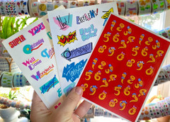 Vintage Full Sticker Sheets: Hallmark, AGC, Dennison, Gibson, Trend, You Choose!