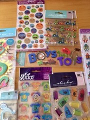 HUGE Lot Scrapbook Stickers Various Themes Sticko Jolee’s More New in Packages
