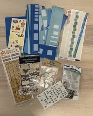 Scrapbooking Paper Sticker Album Embellishment Craft Supplies Mixed Lot