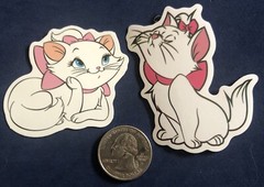 Disney Stickers – Disney Aristocats Marie Lot of 2 Stickers.