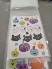Glow In Dark Glitter Goggly Eyes Halloween 125 Sticker Pack Stickers Sealed New