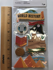 Recollections Vacation Travel Scrapbook Stickers Lot World Maps Journal