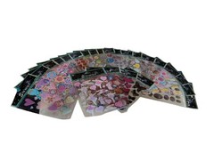 Lot of 23 Nicole Quality Value Scrapbook Sticker Packs No Dupes Various Themes