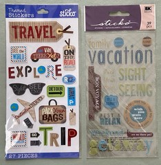 Lot of Road Trip Travel Stickers & More! Sticko, Deja Views, Etc