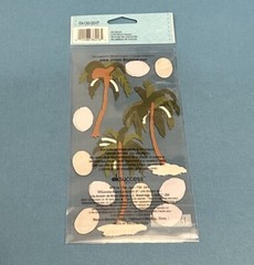 Jolee’s Boutique Dimensional Stickers COCONUT PALMS 12 Pieces