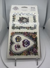 PSX Designs Stickers Pansy Frames Borders 6 Packs 2 Sheets Each Pack New