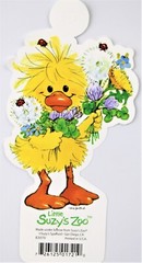 Little Suzy’s Zoo»Flowers» Scrapbook Door Hanger Bookmark #83070 1 Sheet