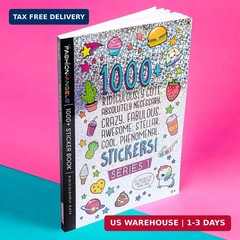Fashion Angels 1000+ Ridiculously Cute Stickers | 40-Page Sticker Book, Fun Craf
