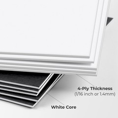 Uncut Mat Boards DIY Picture Framing Art Print Mats Photo Craft Mat