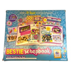 Bestie Scrapbooking DESIGN 15 SHEET HARDCOVER SCRAPBOOK HORIZON GROUP USA