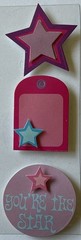 YOU’RE A STAR MINI MEMORY MAKERS Colorbok•Dimensional•Sticker •Book•Photo Corner