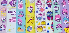 150+ Stickers PEPPA PIG BLUEY HELLO KITTY RAINBOCORNS SPIDERMAN PUSHEEN THE CAT