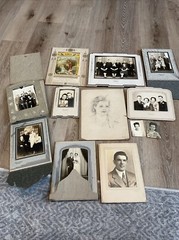 Ephemera Lot – Lot Of 12 Black & White Photos – Multiple Sizes