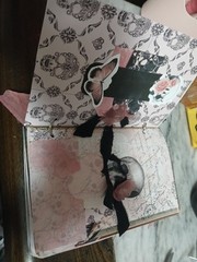 Gothic Love Junk Journal Scrapbook USA Seller