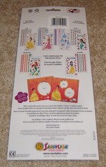 Sandylion Disney Sticker ~ Princess Cameos w/Phrases and glitter accents