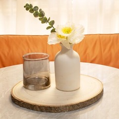Large Unfinished Wood Slices for Centerpieces 10 Pcs 10-11 inches Natural Woo…