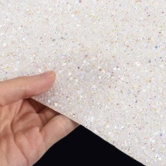 Bling Rhinestone Stickers, Resin Decoration Sticker White AB Colorful for Crafts