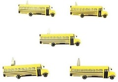 School Bus, Decorative Scrapbook Brads – Eyelet Outlet #177