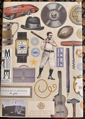 Anna Griffin For The Boys 300 Die Cuts Paper Ephemera Set Folio Mint
